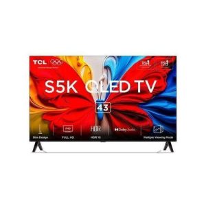 TCL 43 Inch Smart Google TV – 4K HDR, HDMI 2.1 Bezel-Less Design 43V6B