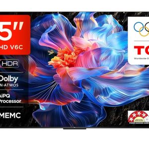 TCL 55 inch 4K Smart TV Google TV 55V6C – 2025 Model